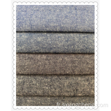 Tissu chambray doux brossé